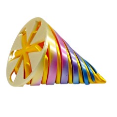 Игрушка подвижная 3D "Конус спиральный" 55г (микс)