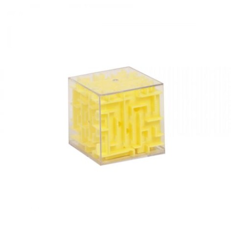 Уцінка. 3D головоломка "Лабіринт" (жовтий) - не товарний вид упаковки