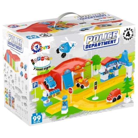 Игрушка-конструктор "Паркинг", 99 деталей