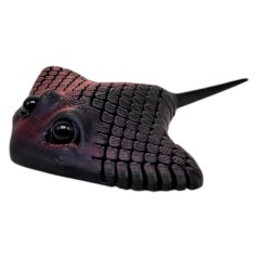 Игрушка подвижная 3D Скат (КОРИЧНЕВЫЙ) 10 см