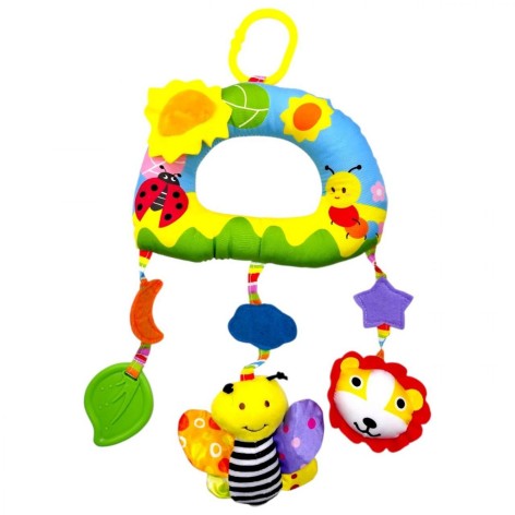 Мягкая погремушка-подвеска в пакете (ВИД 3)