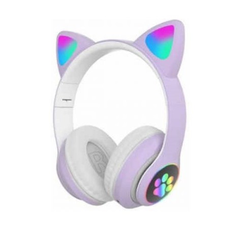 Беспроводные наушники "Cat", розовые