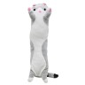 Мягкая игрушка-обнимаша "Кот Батон", 90 см, серый