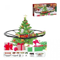 Рождественский поезд в коробке