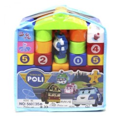 Конструктор 'Robocar Poli', 35 подітий.