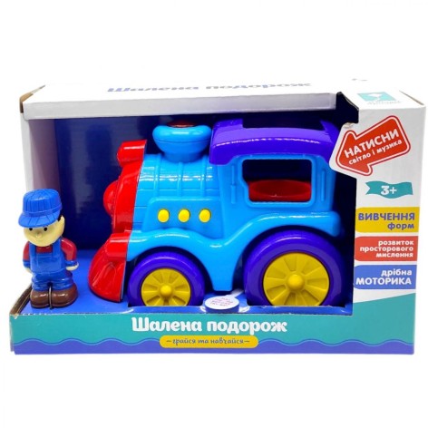 Машина музична "Грайся та навчайся" (23,5*11,5*14,5 см)