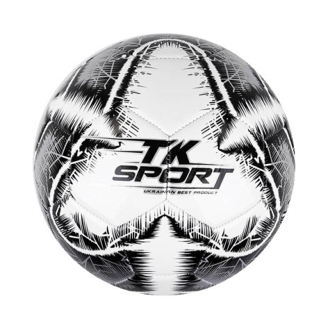 Мяч футбольный "TK Sport" №5, белый (TPE)