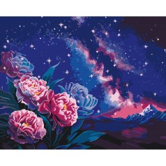 Картина по номерам "Ночные цветы © Anna Steshenko" ★★★★