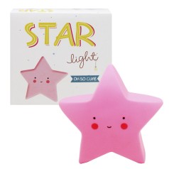 Дитячий нічник STAR рожевий