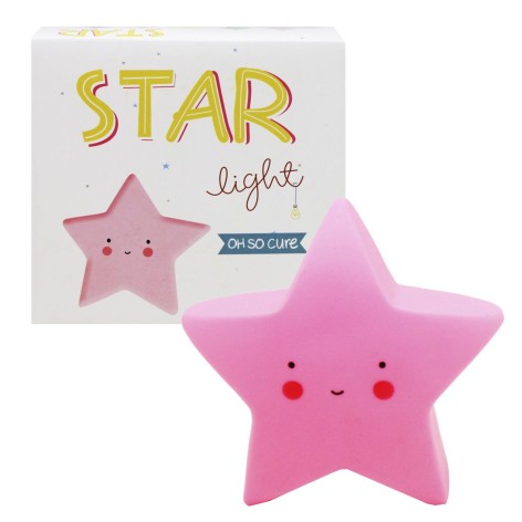 Дитячий нічник STAR рожевий