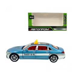 МАШИНА 1:32 Mercedes Benz E300L (TAXI) (ГОЛУБАЯ)