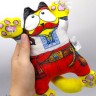 Игрушка мягконабивная «Кот Козак на липучках» 21 см