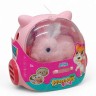 М'яка іграшка інтерактивна у рюкзаку Улюбленць Plush Pet, з аксесуарами, Кролик рожевий