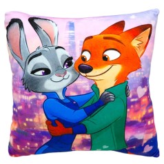 Подушка с принтом "Зоотрополис" 30х30 см