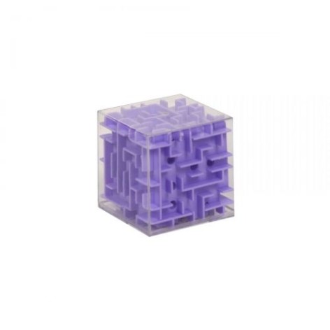 Уцінка. 3D головоломка "Лабіринт" (фіолетовий) - не товарний вид упаковки
