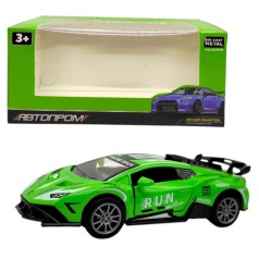 Машина металлическая "Автопром. Ford mustang: COBRA", ЗЕЛЕНАЯ