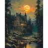 Картина по номерам "Таинственный замок" 40*50 см