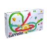 Самокат двоколісний Carrello C1 пластик.PU світ.125мм (рожевий)