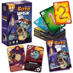 Игра настольная, развлекательная "Котошмяк"