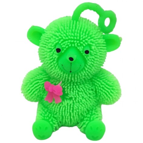 Антистресс-светяшка "Мишка", зеленый