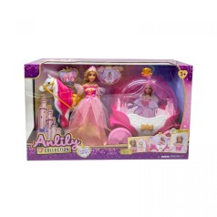 Кукла с каретой в коробке