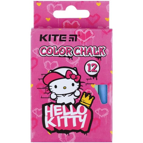 Мелки цветные "Hello Kitty", 12 шт.