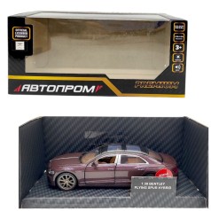 Машинка металлическая "АВТОПРОМ. 1:38 Bentley Flying Spur Hybrid" (БОРДО)