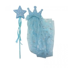 Набор обруч с фатином, волшебная палочка.