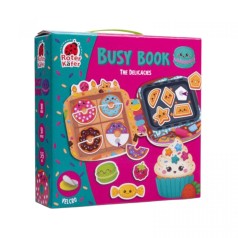 Игра развивающая с липучками. Бизи Бук. Сладости.