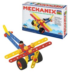 Конструктор поліпропіленовий, розвиваючий "MECHANIX" Літак №2 (81 елм./7 моделей)