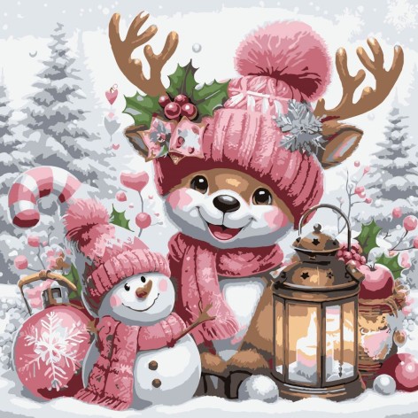 Картина по номерам 