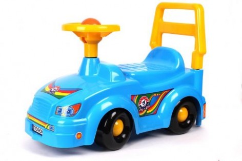 Машинка "Автомобиль для прогулок" (синяя)
