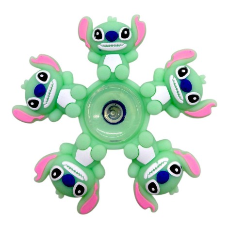 Спинер резиновый STITCH (БИРЮЗОВЫЙ)