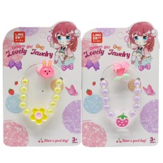 Набор украшений "Lovely Jewelry" (браслет + колечко)