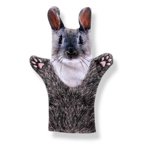 Мягкая игрушка "Зайка" Би Ба Бо 5 (СЕРЫЙ)