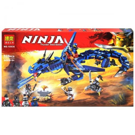 Конструктор "Ninja: синій дракон", 528 дет