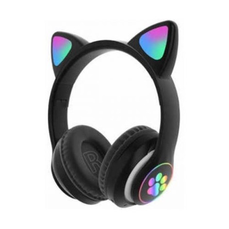 Беспроводные наушники "Cat", черные