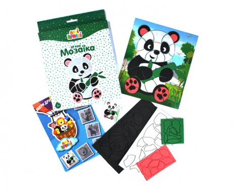 Набір для творчості "М'яка мозаїка: панда"