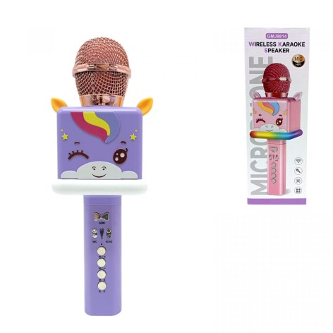 Микрофон ЕДИНОРОЖКА (ФИОЛЕТОВАЯ)