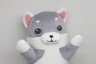 Игрушка-обнимашка "Серый котик", 50 см