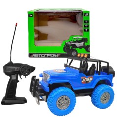 Машина на радіокеруванні "АВТОПРОМ. ДЖИП" (СИНІЙ)