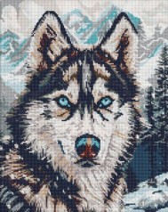 Алмазная мозаика - "Глаза севера" ©art_selena_ua, 40х50см