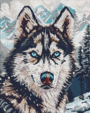 Алмазная мозаика - "Глаза севера" ©art_selena_ua, 40х50см