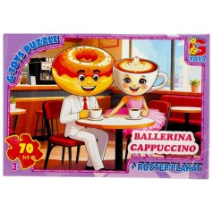 Пазлы "Привет из Италии - Балерина-Капучино (Брейнрот)", 70 эл