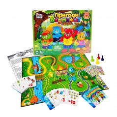 Настольная игра "Приключения Медвежат", в коробке