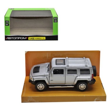Машинка "Автопром: Hummer" сіра