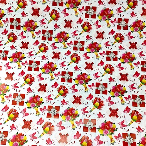 Папір подарунковий (100х70 см), 1 лист