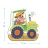 Пазл 4 в 1 Baby puzzle. Транспорт»