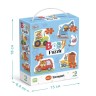 Пазл 4 в 1 Baby puzzle. Транспорт»