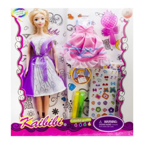 Лялька "Kaibibi: Модельєр" (у фіолетовому)